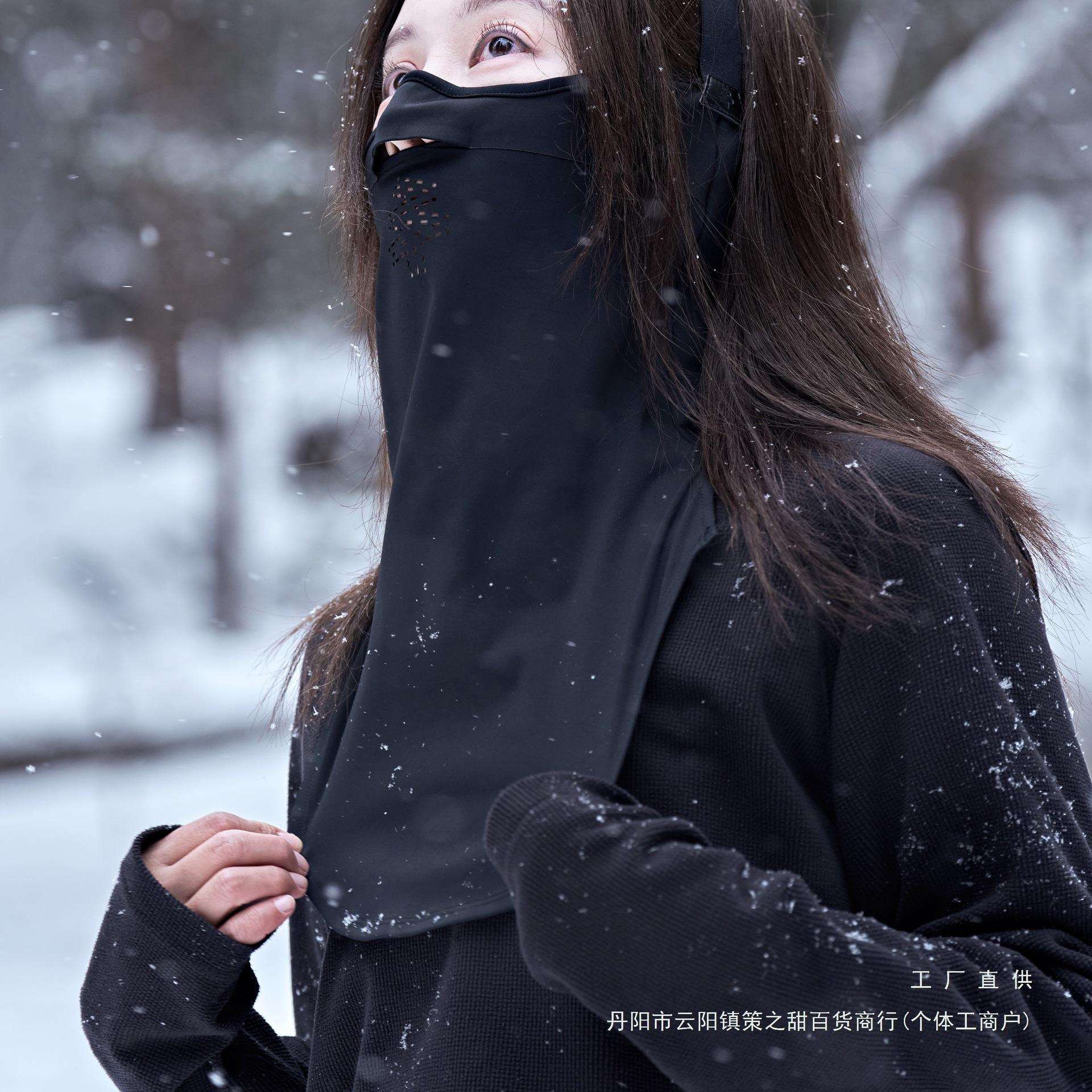滑雪护脸面罩不起雾雪山防冻防寒保暖专业滑雪护具2026秋冬季