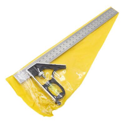 Aluminum Alloy Triangle Ruler Speed Square Angle Protractor