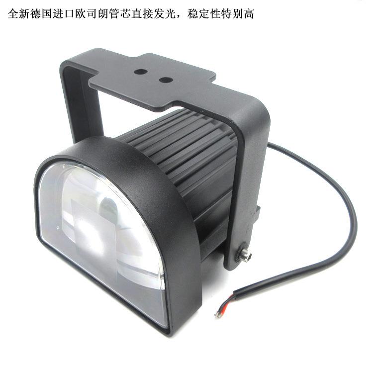 18W40W高亮叉车工程车重型机械安全警示标示指示红色U形光斑LED灯