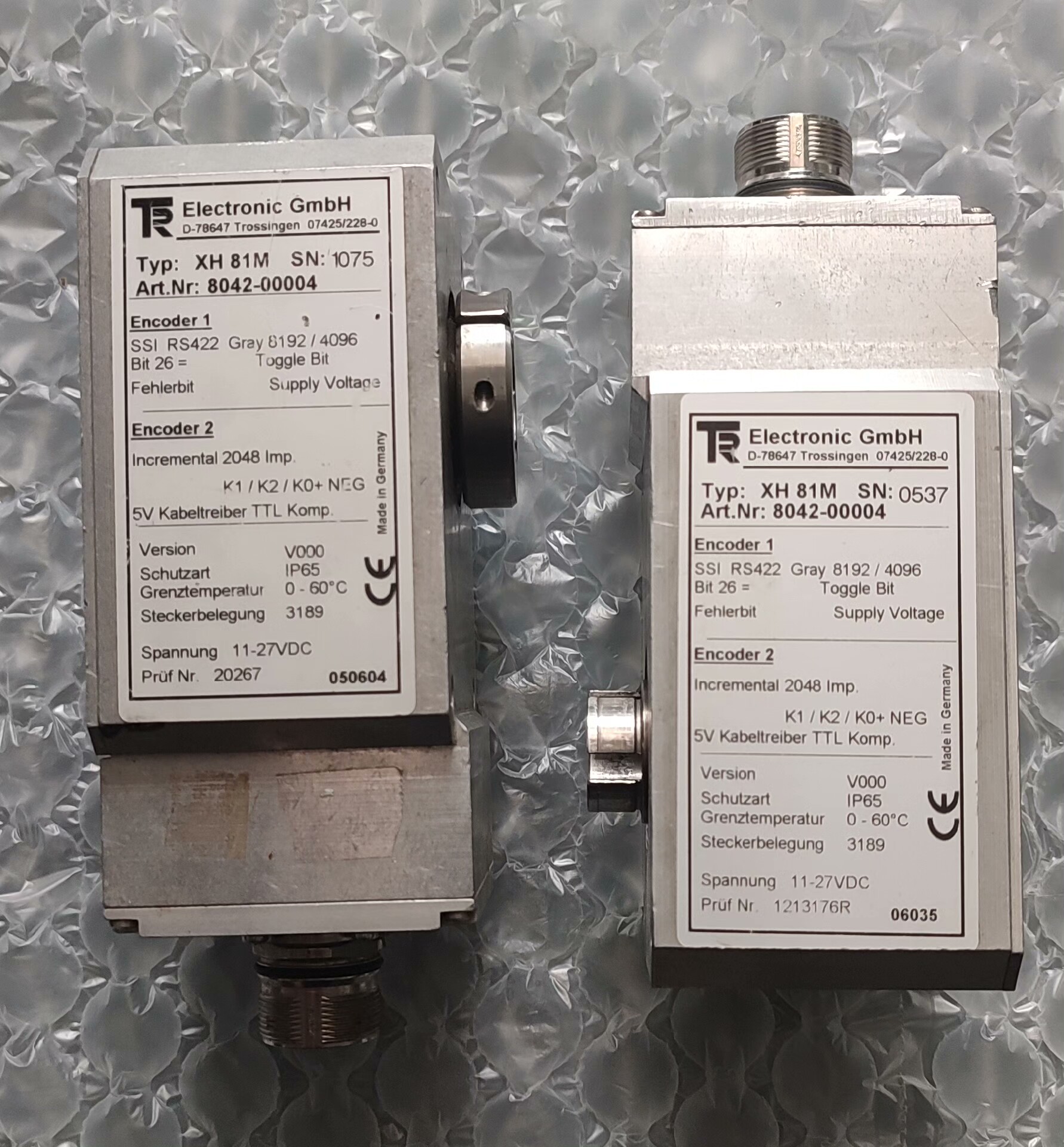 XH 81M  TR-EIectronic编码器，二手拆机原