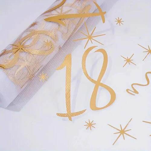 20th 30th 60th Birthday Table Runner Decor for 20 30 60 Birt