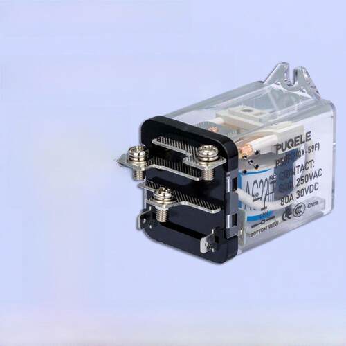 大功率继电器银触点Jqx-59F-1Z 80A大电流12V24V220V 80F Wj182