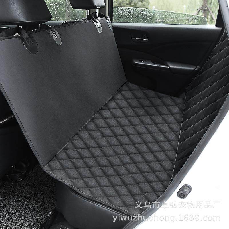 厂家直销 汽车宠物垫 车载后座宠物狗狗防水垫子加厚绗棉车用狗垫