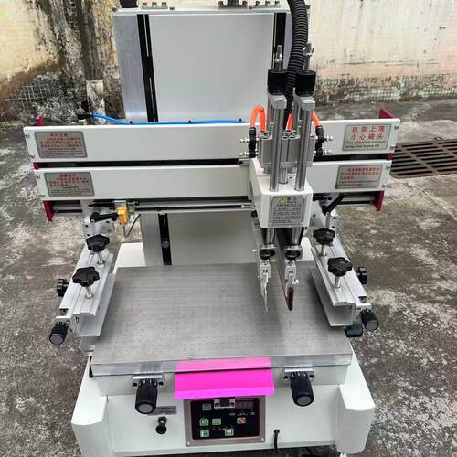 300小型丝印机单色平面丝印机PVC纸品玻璃印刷丝网丝印机