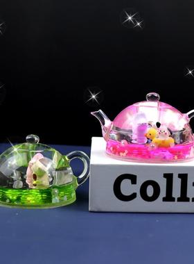 可爱沙漏小摆件计时器治愈系减压玩具少女心桌面油漏流沙生日礼物