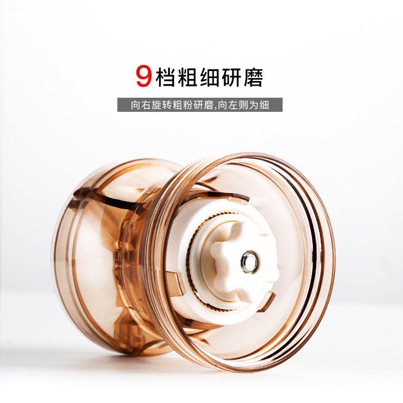 手摇磨豆机迷你手动研磨机便携手动咖啡机家用粉碎机陶瓷磨芯