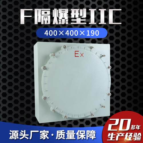 隔爆型ⅡC400×400×200防爆接线箱防爆配电箱C级防爆控制箱