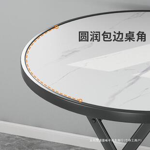 折叠四方桌出租用餐桌简约现携代可折叠桌子便UDE房户外圆桌子小