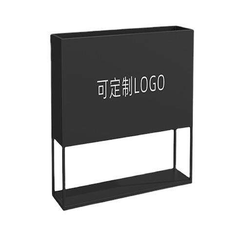 户外铁艺花箱外摆花架落地隔断围栏广场商业街户外花坛