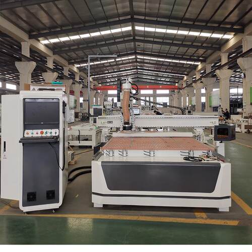 SX2030A-16木工开料机吸夹一体台面