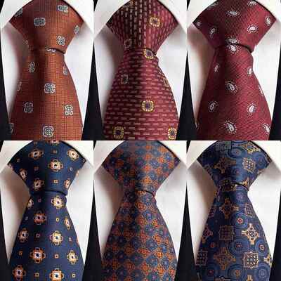 8cm necktie men neck tie For Men Suit neckties 男士领带覆古