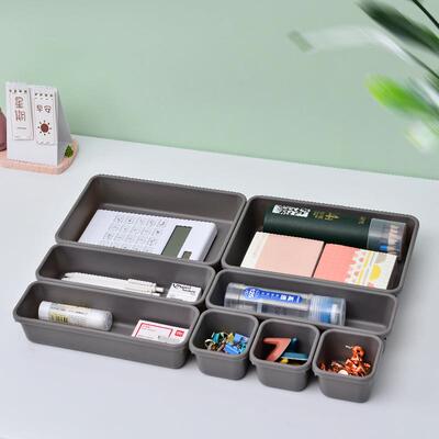 Desktop Small Item Drawer Organizer Plastic Partition Wonder