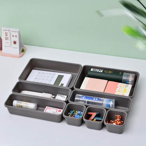 Desktop Small Item Drawer Organizer Plastic Partition Wonder