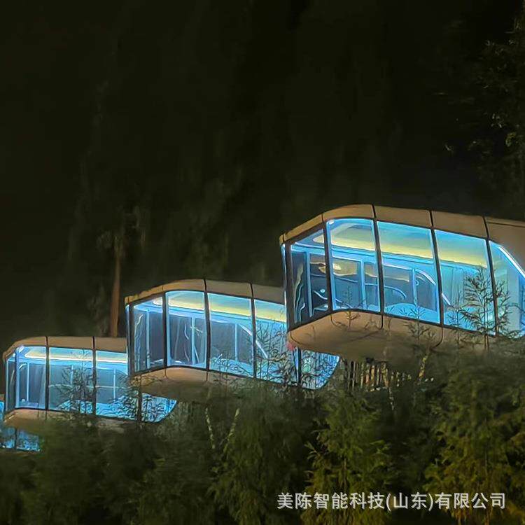 户外大型钢结构方舱民宿酒店景区星空观景屋网红打卡可移动式公寓
