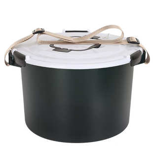 开饵桶五件套 多功能黑坑打饵桶鱼饲料盆开饵桶活鱼桶厂家供应