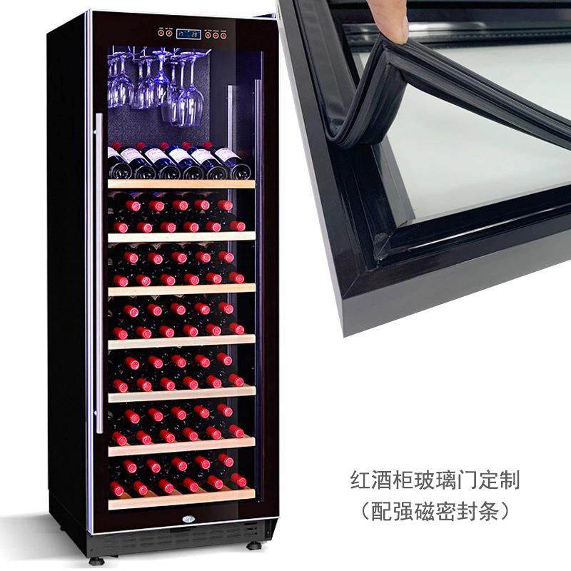 保温玻璃门卧式冷柜门饮料柜陈列柜玻璃门 丝印玻璃门