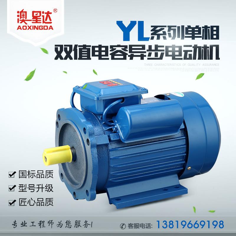 相双值电容3000w电机立式电机(220V)机械设备3C认证纯铜电机