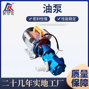 厂家直销WCB系列手提式 输油泵可移动齿轮油泵 齿轮泵便携式