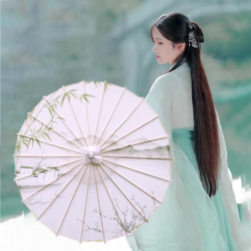 油纸伞古风道具中国风淡雅古典舞蹈伞古装摄影汉服花伞旗袍演出伞