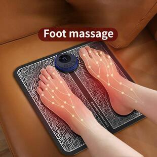 EMS Electric Foot Massager Pad, Esteira de massagem portáti