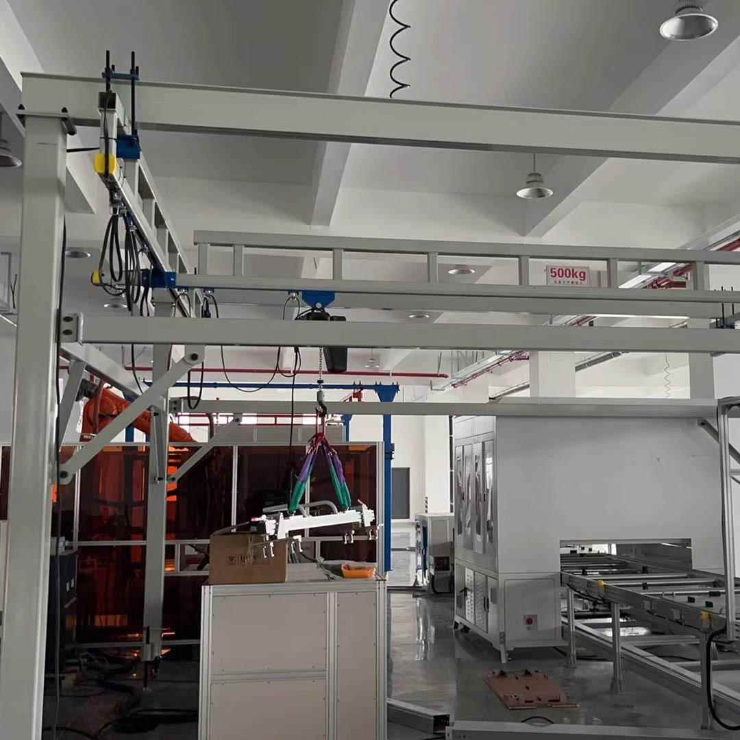 定制KBK轨道起重机悬挂小型吊机单梁桁架柔性吊轻型组合起重机