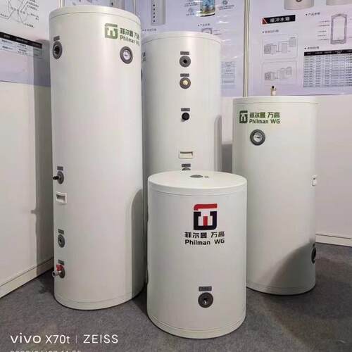 保温承压箱缓双盘管821温循环不锈钢60L100冲L太阳能空气能地水保