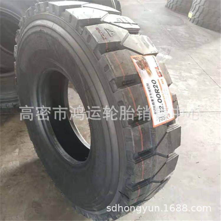 现货供用 矿山载重轮胎卡车罐车前四后八轮胎12.00R20 1200R20
