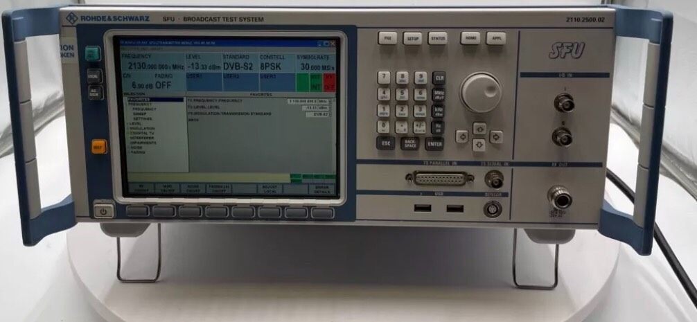 罗德与施瓦茨SFU广播测试系统B10、B2、B3、B6、B1