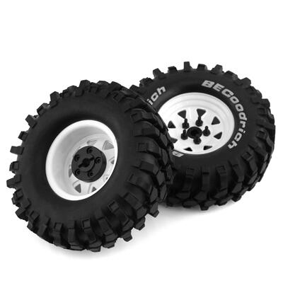1.9寸FR4轮毂TRX4仿真FMS攀爬NT4轮胎110mm直径SCX10 W144