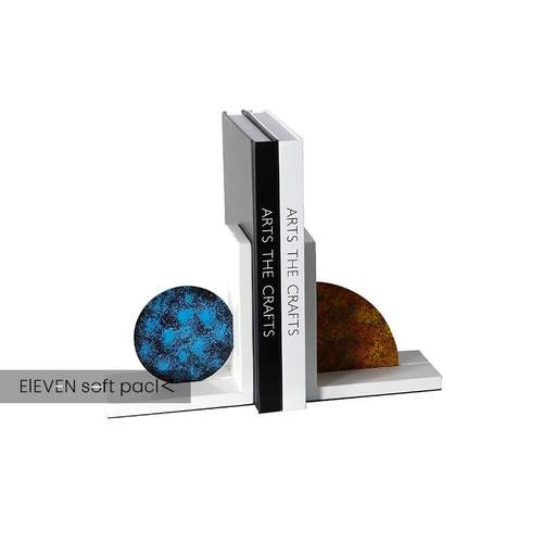 书档摆件书靠样板房间软装现代北欧家居饰品客厅书房桌面创意书立