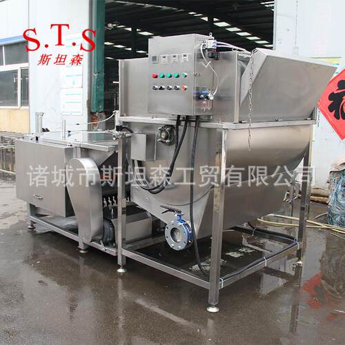 H小型市场用鸡鸭鹅拔毛机家禽退毛机诸城家禽屠宰设备厂家直销
