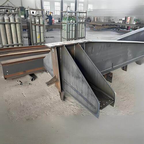 钢结构厂房仓库加工制作钢架轻重结构钢立柱牛腿支撑钢柱脚钢