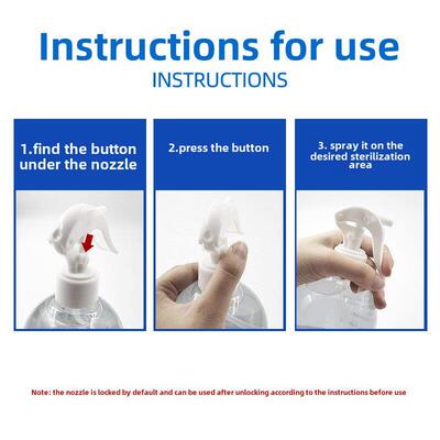 75% alcohol spray 500ml disposable household antibacterial d