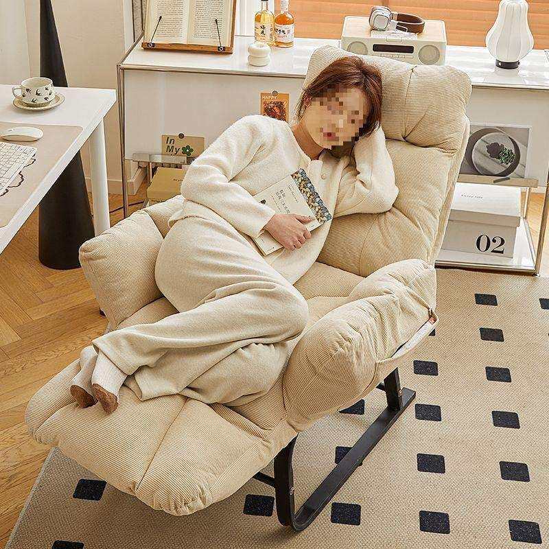 懒人沙发学生宿舍电脑椅家用卧室靠背椅单人小沙发休闲舒适躺椅子