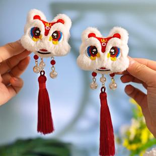 喜婆婆头上戴的花女士盘头花喜婆婆头饰高端结婚妈妈盘头发饰发簪