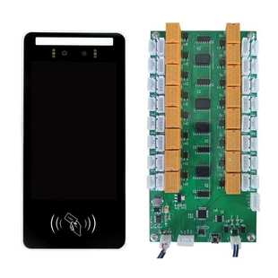 厂家定制电梯控制系统人脸识别梯控 电梯直达分层预约访客终端机