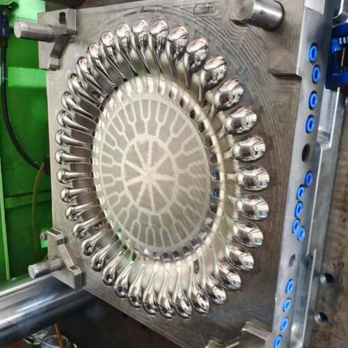 塑料模具刀叉勺模具加工注塑设备外卖餐具注塑模具
