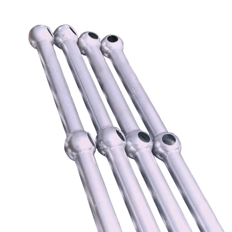 球栏杆球形球形电厂热镀锌栏杆栏杆镀锌立柱定制球立柱接空心球接