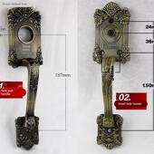 防盗门把手 鑫多 门把手 盛其盛 大兴新 Wr旺润 旧式