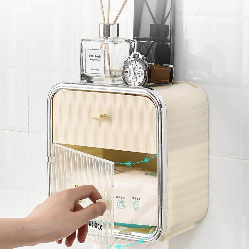 厕纸盒洗手间卷纸卫生间厕纸盒高级感酒店厕所置物架创意纸巾盒,收纳整理,纸巾盒,淘宝优惠券,粉丝福利购,淘宝优惠卷