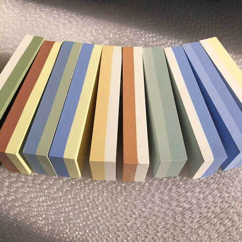 厨房工具家用磨刀石双面油石批发180*60*32白刚玉精细油石带底座