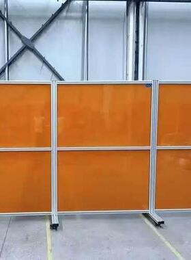 隔断防刮伤防弧光PC板焊接车间专用板红色茶色橙色防弧光板厂家。