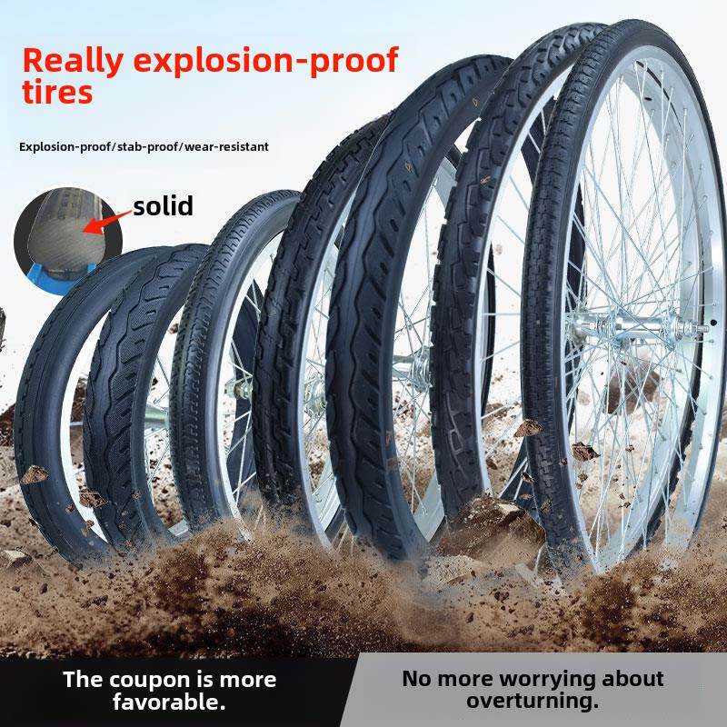 14/16/20/24/26英寸可折叠自行车山地车儿童自行车防爆轮胎