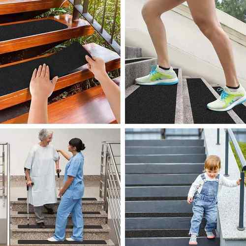 PVC磨砂带黑色防滑256胶0MX10M带防滑耐磨台胶阶楼C梯防滑贴