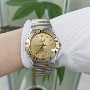 98新欧米茄星座系列35mm自动机械原钻男手表111.20.36.20.58.001