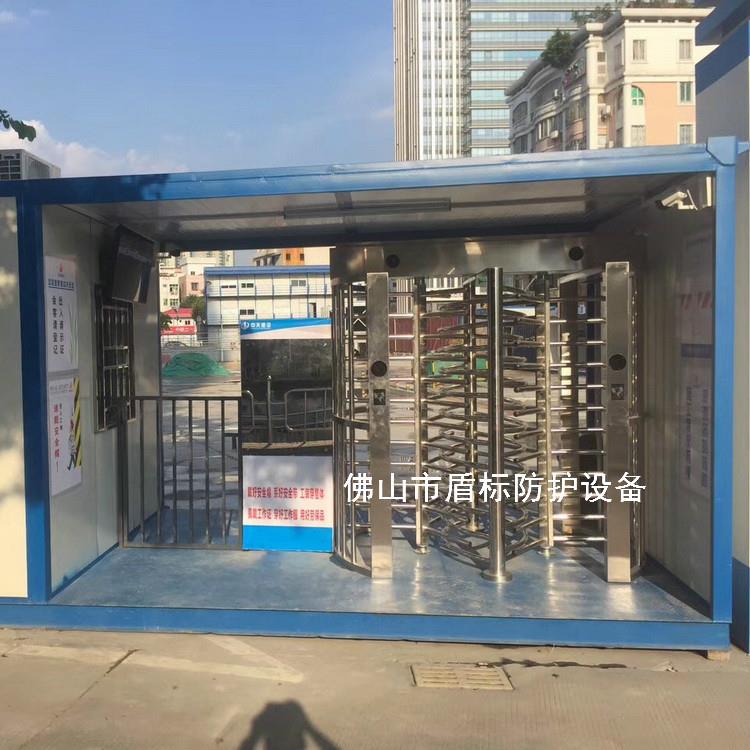 供应双通道全高闸机工地进出门禁考勤栅栏旋转门电动防尾随转杆闸