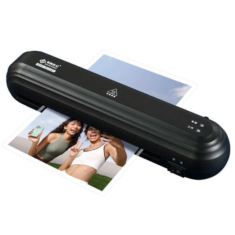 A3过塑机冷热裱照片塑封机A4办公用文件塑封层压机家用相片压膜机