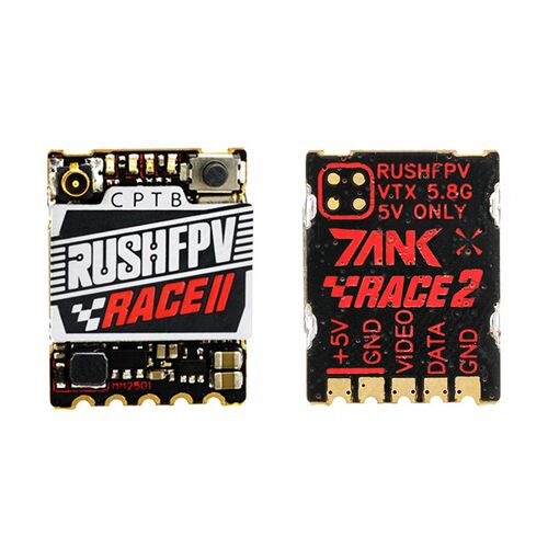 RUSH TANK RACE 2 PIT/25/50/200/450mW 48频点FPV竞赛图传穿越机
