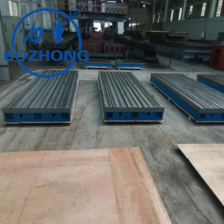 T型槽平台铸平板划铸线检验工作VRQ台铁工地板焊接机床铁作台