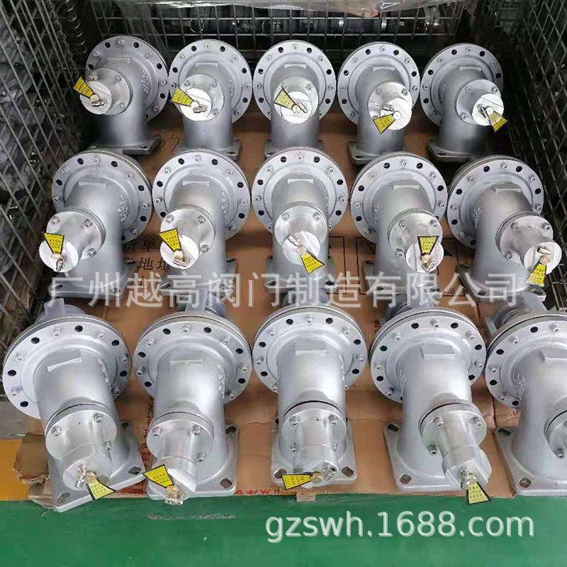衬氟海底阀 衬氟紧急切断阀HC004F46-6P 球墨铸铁法兰德标底阀